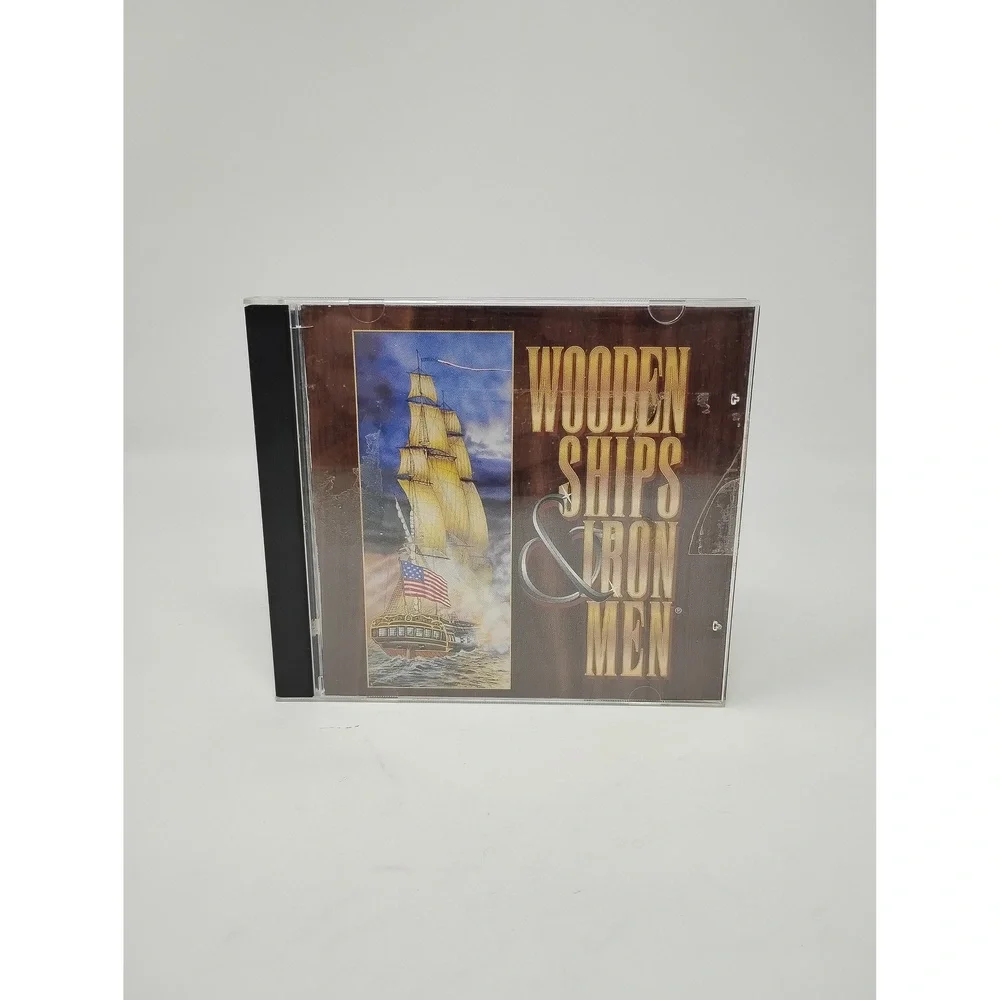 Vintage 1996 Avalon Hill Wooden Ships & Iron Men PC Game Big Box Naval Simulator